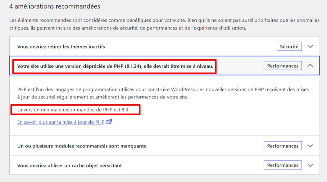 Faille critique PHP : pourquoi mettre à jour PHP sur votre site WordPress dès maintenant Faille critique PHP : pourquoi mettre à jour PHP sur votre site WordPress dès maintenant