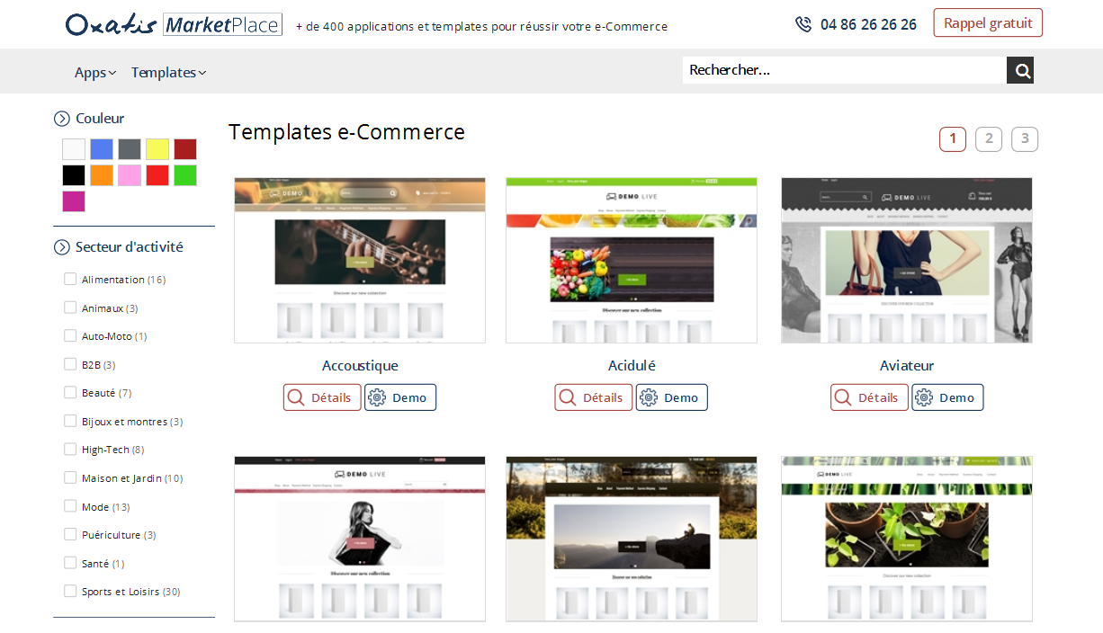 Template Oxatis Template Oxatis