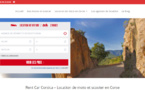 Nouveau site internet : Rent Car Corsica